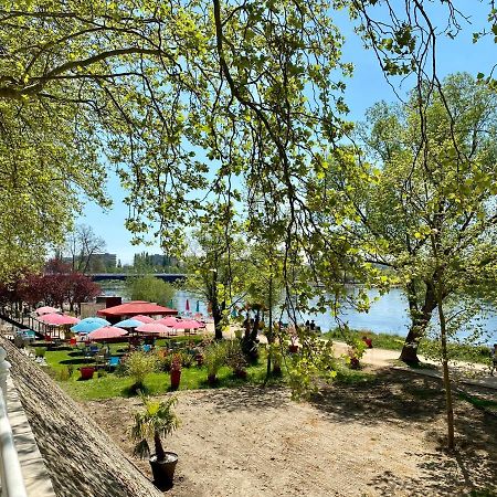 Charmant F1 avec terrasse et vue sur jardin arboré - fraicheur naturelle du rez de jardin - parking Bellerive-sur-Allier Extérieur photo